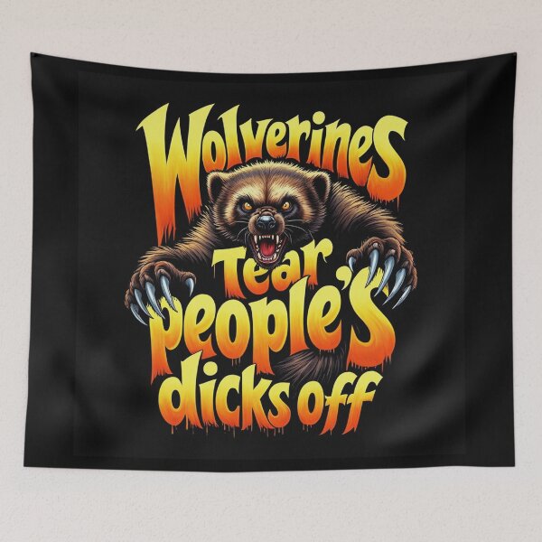 Item preview, Wolverines tear people's dicks off!! designed and sold by Vintage Designs +.