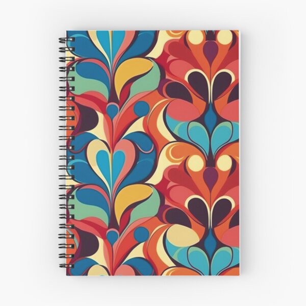 Item preview, 70s Retro Swirl Theme Pattern designed and sold by Lovemountain.