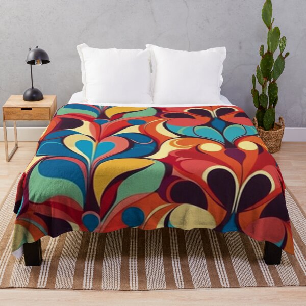 Item preview, 70s Retro Swirl Theme Pattern designed and sold by Lovemountain.