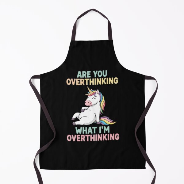 Item preview, Are you overthinking what I'm overthinking? - Lazy Unicorn designed and sold by Bowniko^^.