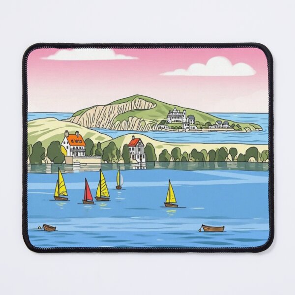 Item preview,  sailing at Bantham3(watercolour + AI) designed and sold by artsmeow.