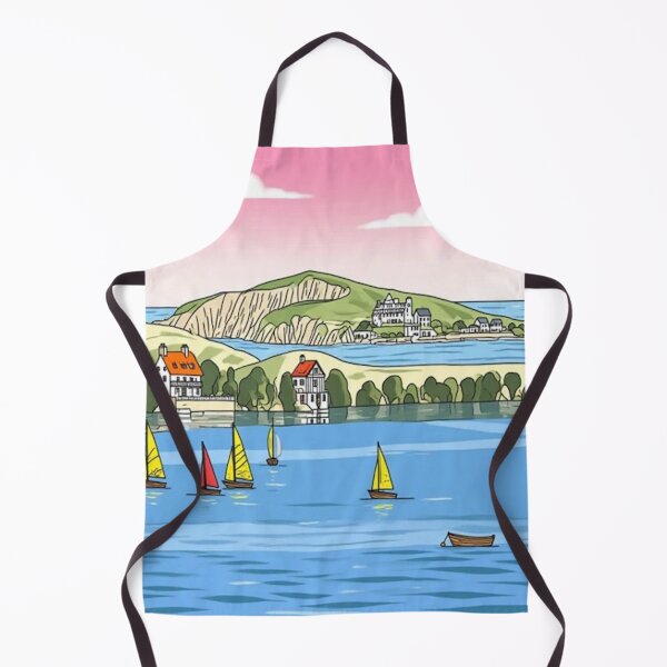 Item preview,  sailing at Bantham3(watercolour + AI) designed and sold by artsmeow.