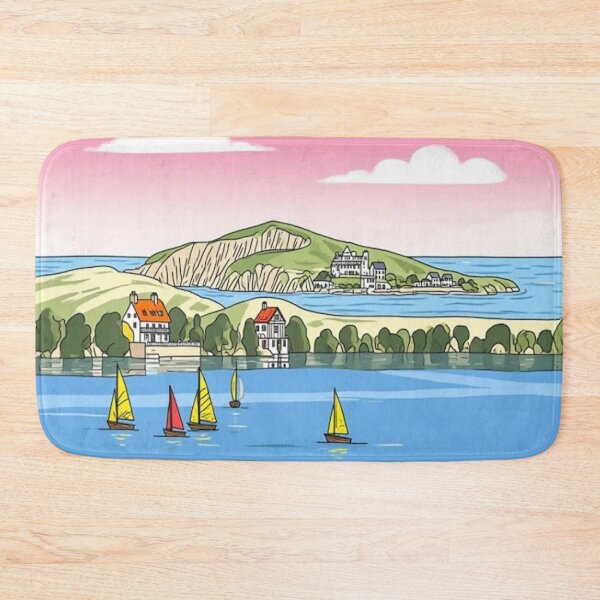 Item preview,  sailing at Bantham3(watercolour + AI) designed and sold by artsmeow.