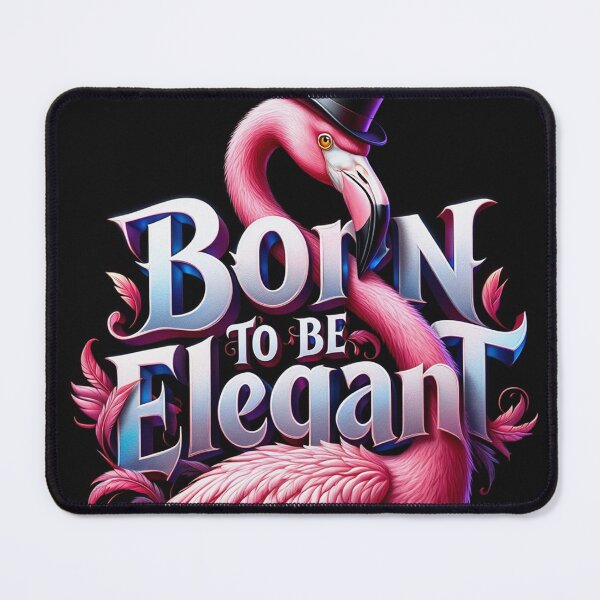 Item preview, Born to be elegant - flamingo designed and sold by Vintage Designs +.