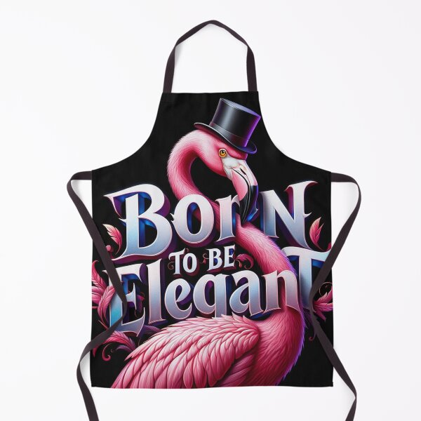Item preview, Born to be elegant - flamingo designed and sold by Vintage Designs +.