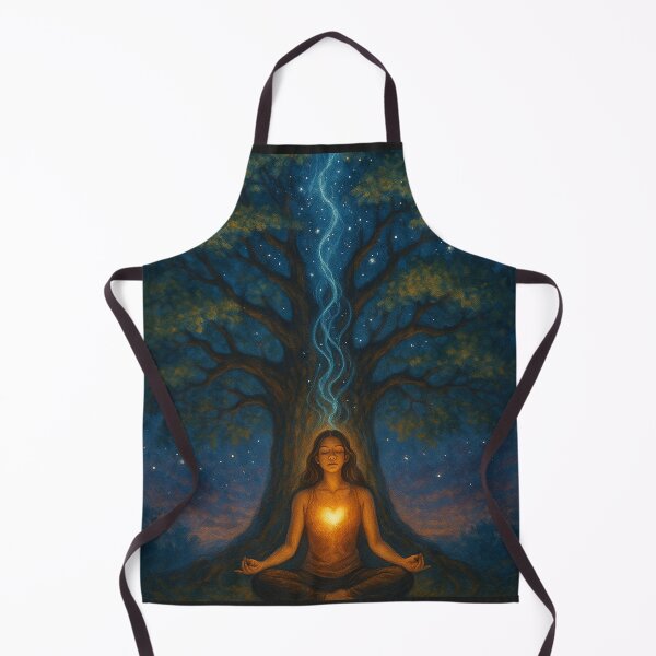 Item preview, Tree of Life Meditation – Golden Heart Glow  Art  designed and sold by AATGShop.