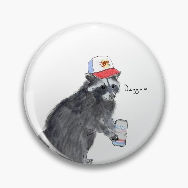 Item preview, Redneck Raccoon designed and sold by HyggePie.