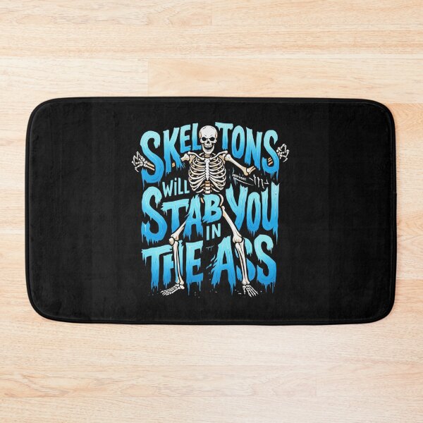 Item preview, Skeletons will stab you in the ass designed and sold by Vintage Designs +.