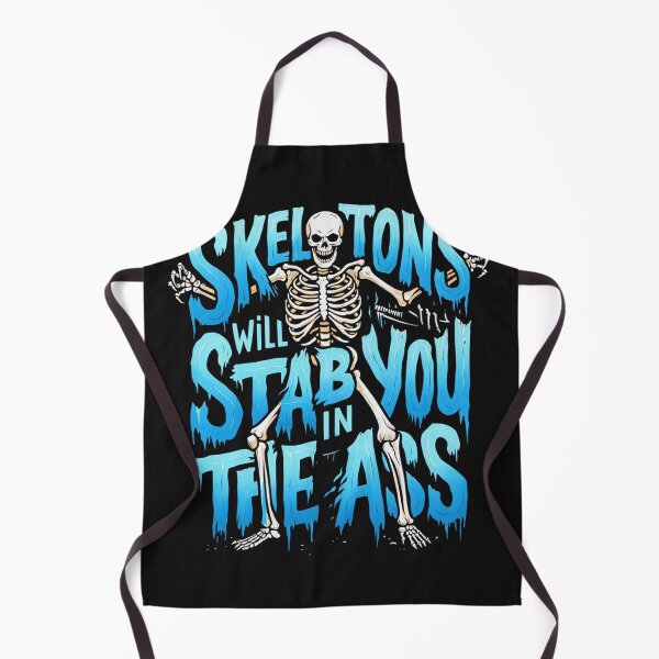 Item preview, Skeletons will stab you in the ass designed and sold by Vintage Designs +.