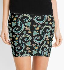 Tribal Turtles Mini Skirt