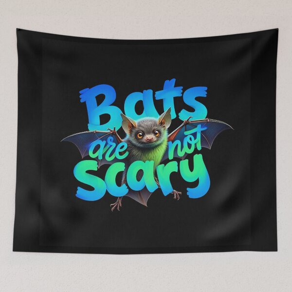 Item preview, Bats are not scary designed and sold by Vintage Designs +.