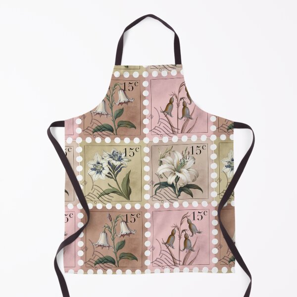 Item preview, Four Vintage Flower Stamps designed and sold by arteena.