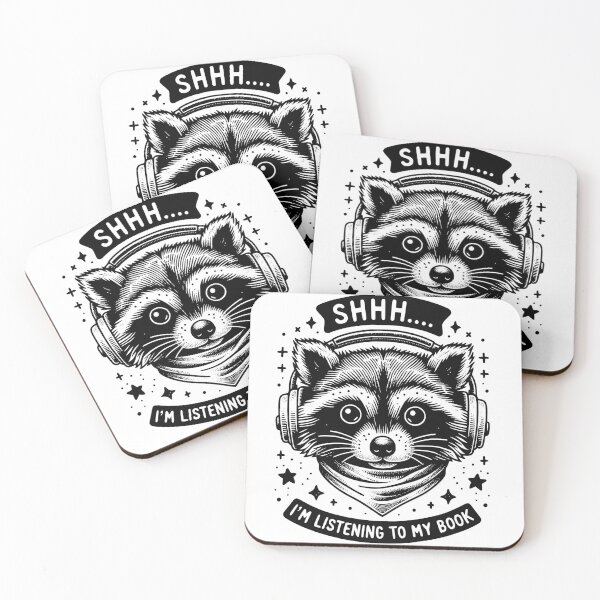 Item preview, Trash Panda Book Club  designed and sold by Bearbones81.