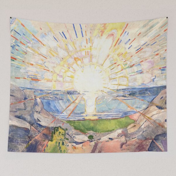 Item preview, Edvard Munch The Sun 1911 Norwegian Expressionism designed and sold by Under-TheTable.