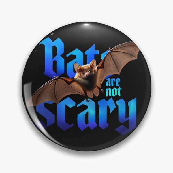 Item preview, Bats are not scary designed and sold by Vintage Designs +.