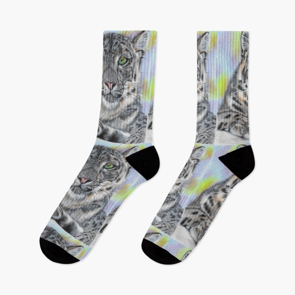Item preview, Snow Leopard Delicate Background designed and sold by CozyRainRabbit.