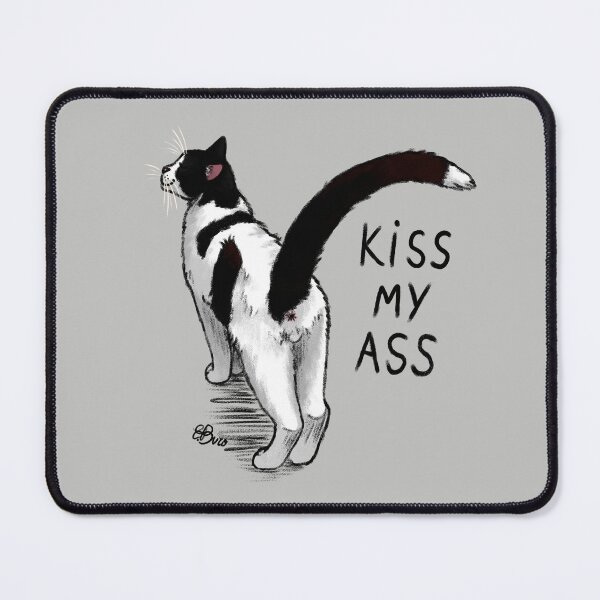 Item preview, Kiss my ass designed and sold by EmmieTheAlchemist.