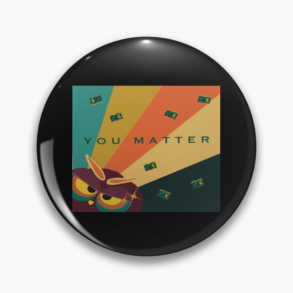 Item preview, You Matter-J-Boo Owl Design designed and sold by Boomiya.