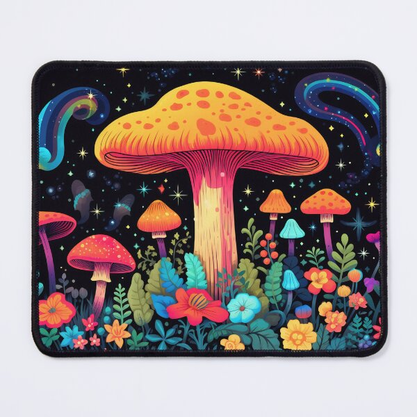 Item preview, Cosmic mushroom garden designed and sold by anytka.