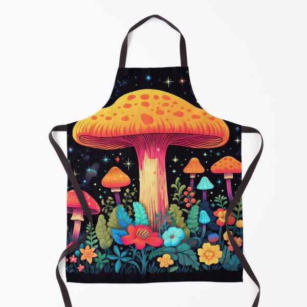 Item preview, Cosmic mushroom garden designed and sold by anytka.