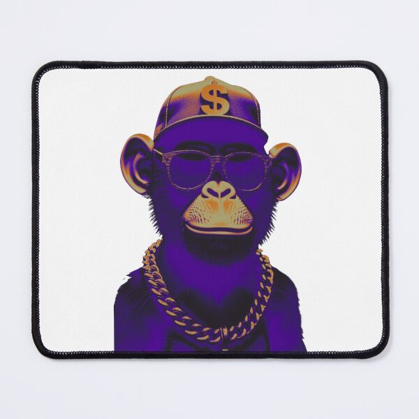 Item preview, Gangsta Ape – Neon Urban Drip with Dollar Bling designed and sold by RKNTdesigns.