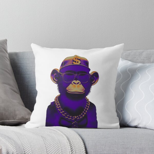 Item preview, Gangsta Ape – Neon Urban Drip with Dollar Bling designed and sold by RKNTdesigns.