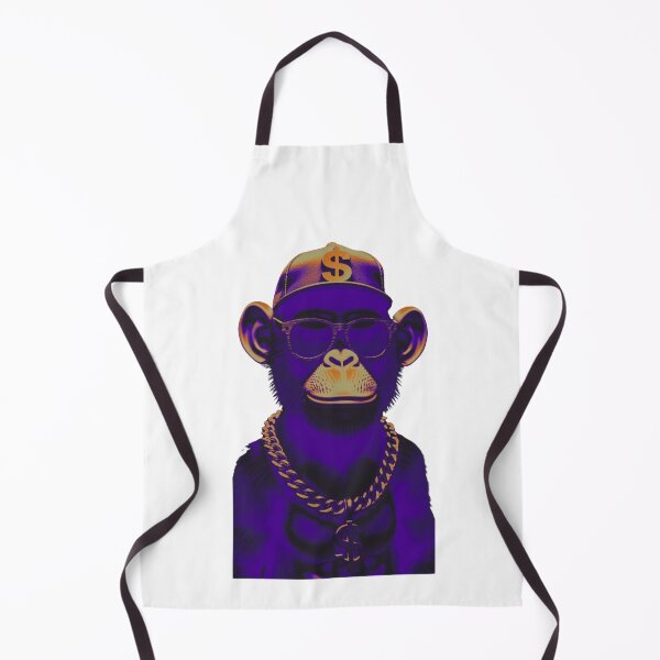 Item preview, Gangsta Ape – Neon Urban Drip with Dollar Bling designed and sold by RKNTdesigns.
