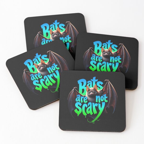 Item preview, Bats are not scary designed and sold by Vintage Designs +.