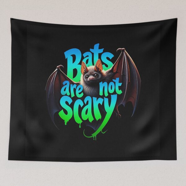 Item preview, Bats are not scary designed and sold by Vintage Designs +.