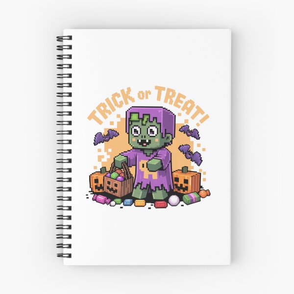 Item preview, Trick or Treat Pixels designed and sold by NicolasGlowArt.