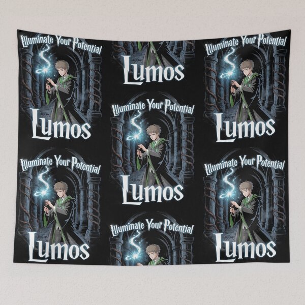Item preview, Illuminate your potential anime fantasy lumos designed and sold by jbfart.