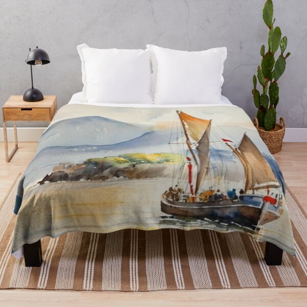 Item preview, Setting off from Dartmouth4（watercolour + AI） designed and sold by artsmeow.