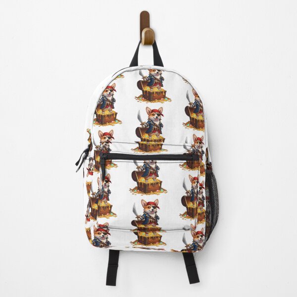 Item preview, Pirate Corgi Treasure Hunter Adventure designed and sold by zoughlal.