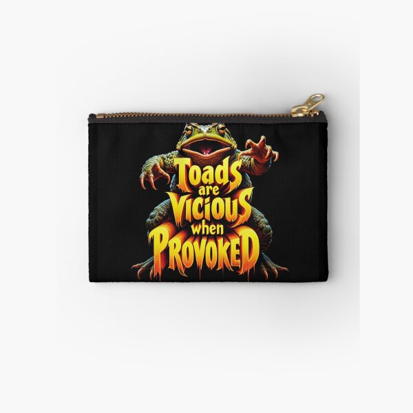 Item preview, Toads are vicious when provoked designed and sold by Vintage Designs +.