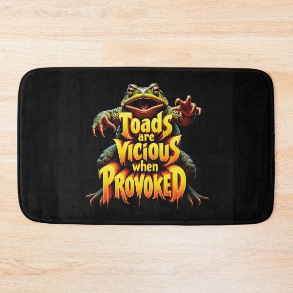 Item preview, Toads are vicious when provoked designed and sold by Vintage Designs +.