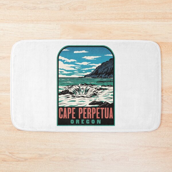 Item preview, Cape Perpetua Oregon – Thor's Well Retro designed and sold by HalpinDesign.
