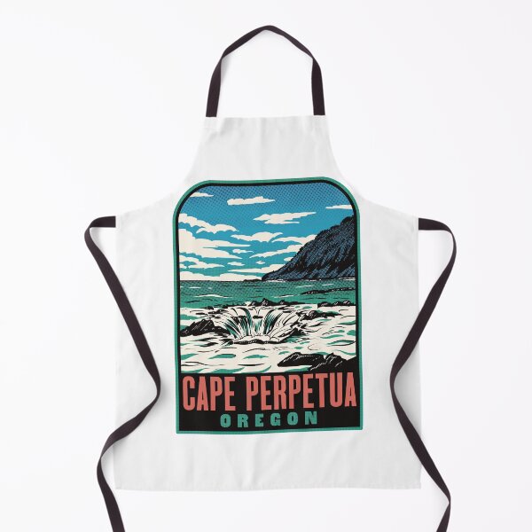 Item preview, Cape Perpetua Oregon – Thor's Well Retro designed and sold by HalpinDesign.