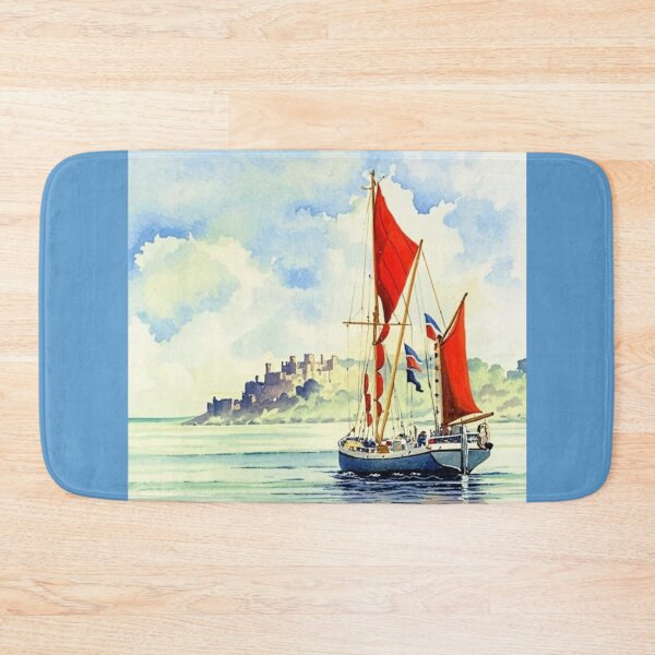 Item preview, Setting off from Dartmouth（watercolour + AI） designed and sold by artsmeow.