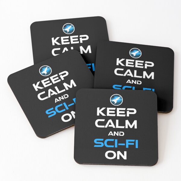 Item preview, Keep Calm And Sci-Fi On designed and sold by Cat Lady Designs.