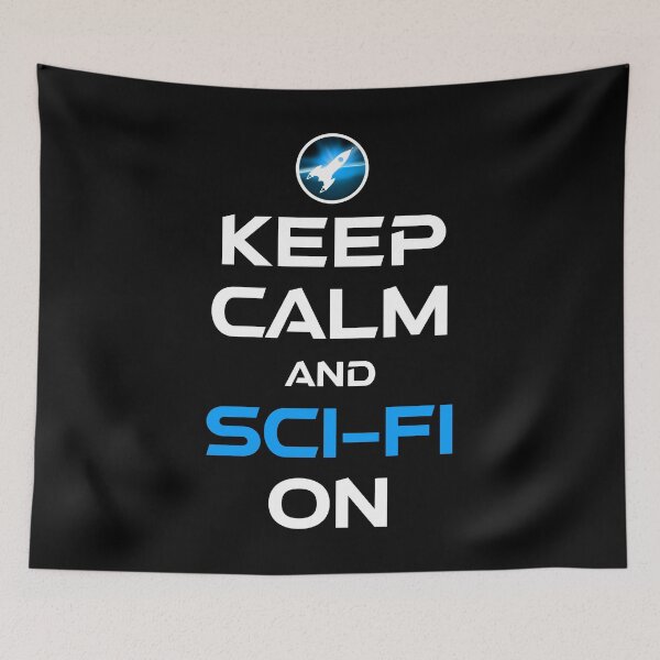 Item preview, Keep Calm And Sci-Fi On designed and sold by Cat Lady Designs.