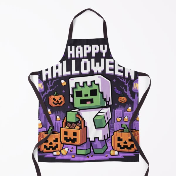 Item preview, Happy Pixels Halloween designed and sold by NicolasGlowArt.