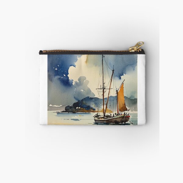 Item preview, Setting off from Dartmouth2（watercolour + AI） designed and sold by artsmeow.