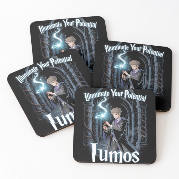 Item preview, Illuminate your potential anime fantasy lumos designed and sold by jbfart.