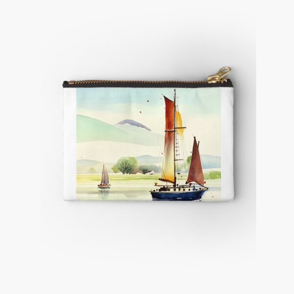 Item preview, Setting off from Dartmouth3（watercolour + AI） designed and sold by artsmeow.