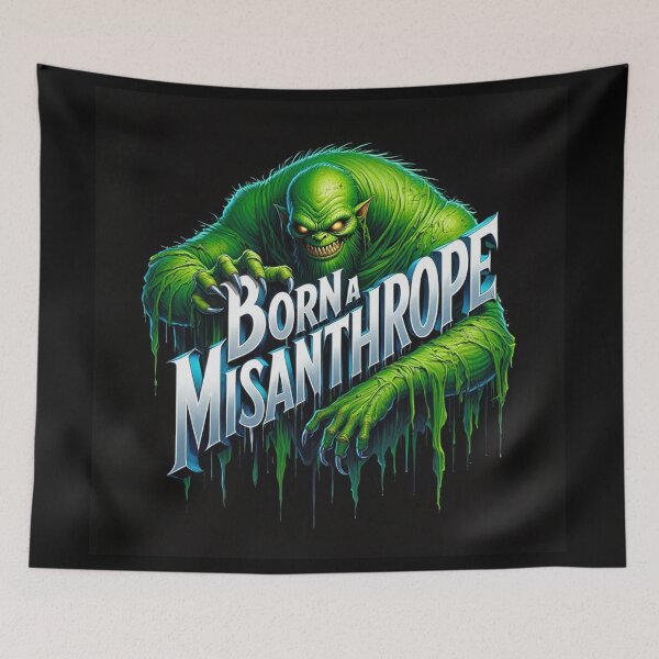 Item preview, Born a Misanthrope designed and sold by Vintage Designs +.