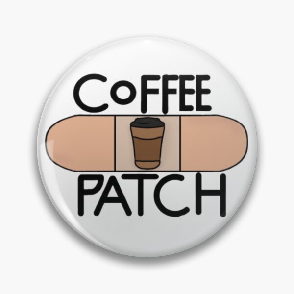 Item preview, Coffee patch designed and sold by Artistkhg.