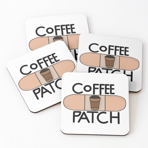 Item preview, Coffee patch designed and sold by Artistkhg.