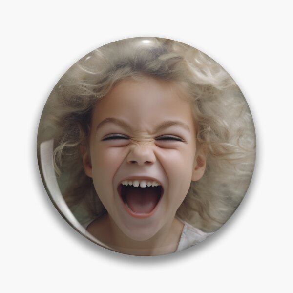 Item preview, Happy child laughing indoors designed and sold by anytka.