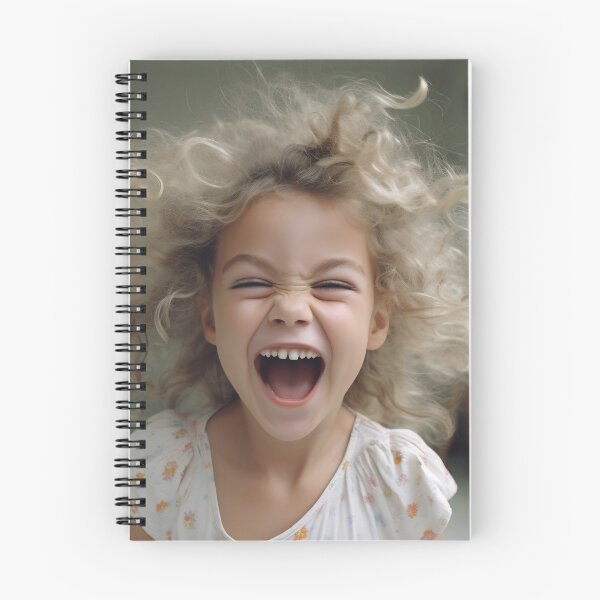 Item preview, Happy child laughing indoors designed and sold by anytka.
