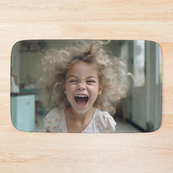 Item preview, Happy child laughing indoors designed and sold by anytka.